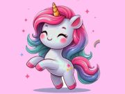 Spil Unicorn Coloring Challenge online