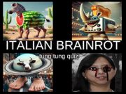 Spil Italiensk Brainrot Tung Tung Quiz online