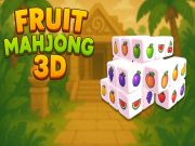 Spil Fruit Mahjong 3d online