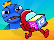 Spil Skjul og søg blåt monster online