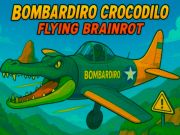 Spil Bombardiro Crocodilo Flying Brainrot online