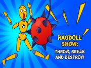Spil Ragdoll Show: Kast, knæk og ødelæg! online