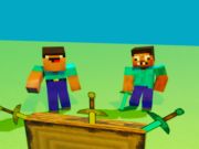 Spil Noob vs pro men kniv ramte Minecraft online