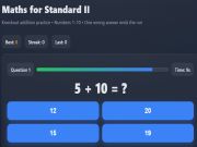 Spil Matematik til standard II online