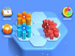 Spil Blomster Hexa-puslespil online Spil Blomster Hexa-puslespil online