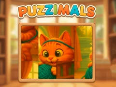 Spil Puzzimals online