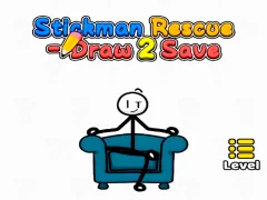 Spil Stickman Rescue Draw 2 Gem online