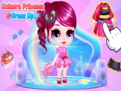 Spil Unicorn Princess Dress Up online