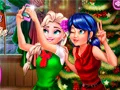Spil Marienbi og Elsas jule-selfie online