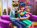 Spil Prikket Pige: Familiedag online Spil Prikket Pige: Familiedag online