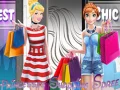 Spil Prinsessernes Shoppingture online
