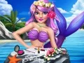 Spil Prinsesse Havfrue Makeup Stil online