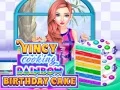 Spil Vincy Laver Regnbue Fødselsdagskage online