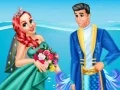 Spil Ariel og Erics bryllup online