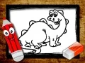 Spil Tilbage i skole: Dinosaurer Malebog online Spil Tilbage i skole: Dinosaurer Malebog online