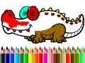 Spil Tilbage til skolen: Alligatorfarvning online
