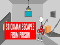 Spil Stickman slipper ud af fængslet online