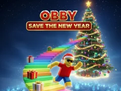 Spil Obby Red det nye år online