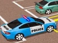 Spil Moderne Politibil Parkering 3D online