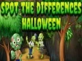 Spil Find forskellene Halloween online