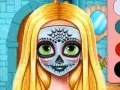 Spil Søsters Halloween Ansigtsmaling online Spil Søsters Halloween Ansigtsmaling online