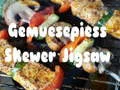 Spil Grøntsagsspyd Puslespil online