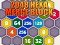 Spil 2048 Hexa Sammenfletningsblok online