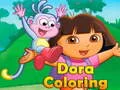 Spil Dora Farvelægning online Spil Dora Farvelægning online