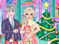 Spil Frossen familie juleforberedelse online