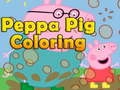 Spil Farvelæg Peppa Gris online Spil Farvelæg Peppa Gris online
