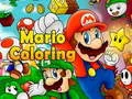 Spil Mario Farvelægning online