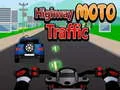 Spil Motorcykeltrafik på Motorvejen online
