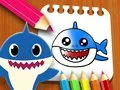 Spil Baby Shark Malebog online