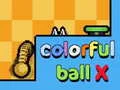Spil Farverig Bold X online