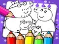 Spil Peppa Pig Malebog online Spil Peppa Pig Malebog online