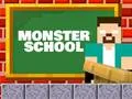 Spil Monster Skole: Rutsjebane & Parkour online