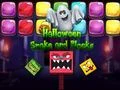 Spil Halloween Slange og Blokke online