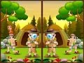 Spil Find 5 forskelle i camping online