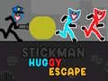 Spil Stickman Huggy Flugt online
