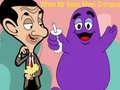 Spil Når Mr. Bean møder Grimace online Spil Når Mr. Bean møder Grimace online
