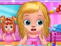 Spil Børne Frisørsalon med Babysitter online Spil Børne Frisørsalon med Babysitter online