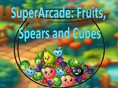 Spil SuperArcade: Frugter, Spyd og Terninger online
