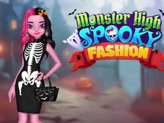 Spil Monster High: Uhyggelig Mode online