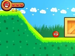 Spil Rød Bold Rullende online Spil Rød Bold Rullende online