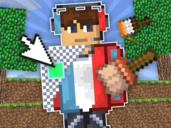 Spil Tegn en hud til mineblok med fysik online