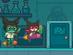 Spil Kitty Kuro Lab Escape online