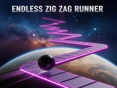 Spil Endeløs Zig Zag Runner online