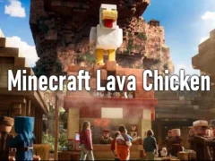Spil Minecraft Lava Chicken online