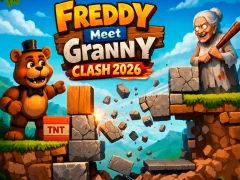 Spil Freddy Meet Granny Clash 2026 online