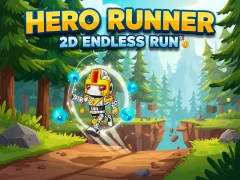 Spil Hero Runner 2D Endless Run online